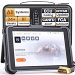 THINKCAR THINKSCAN 689 OBD2 Scanner, Bidirectional Scan Tool with Lifetime Free Update, 34+ Reset, 3000+ Active Test, ECU Coding, PMI, Wired All System Diagnostic Scanner for Cars, CANFD/DOIP, FCA SGW
