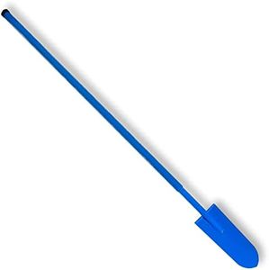 Metal Concepts Sharpshooter Spade Shovel 78 Inch Drain Spade Trenching Shovel - Weighted Long Handle Sharp Shooter Shovel with Hardened Chromoly 15 Inch Head