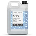 Miniml Eco Laundry Liquid Washing Detergent 5L Refill - Natural Non Bio Fresh Linen Scented Clothes and Fabric Softener for Machine or Delicate Hand Cleaning - 100% Vegan & Cruelty Free (165 Washes)