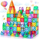 Lovchil Magnetic Tiles for Toddlers, Magnetic Building Blocks for Kids, Magnets Preschool Learning Educational Creativity Construction Montessori Toys Set for 3 4 5 6 7 8 Years Old Boys Girls - 42pcs