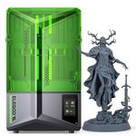 ELEGOO Saturn 4 12K MSLA Resin 3D Printer, 10 Inch Mono LCD, One-Click Auto Leveling, Intelligent Mechanical Sensor, COB + Fresnel Collimating Lens, Large Printing Size 218.88mmx122.88mmx220mm