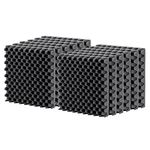 (12 Pk) 2"x12"x12" Soundproofing Foam Acoustic Eggcrate Tiles Studio Foam Sound Wedges