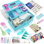 Paper Quilling Kit, Quilling Tools,Paper Quilling Kit with Storage Box (Blue Box)