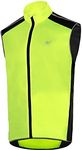 CGLRybO Men's Cycling Bike Vest High Reflective Running Vest Windproof Lightweight Sleeveless Outdoor Sports Jacket