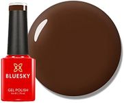 Bluesky Gel Nail Polish, Faux Fur - 80538, Brown, Long Lasting, Chip Resistant, 5ml (Requires Drying Under UV LED Lamp)
