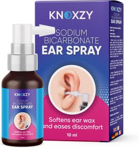 Knoxzy Ear Wax Remover Spray 10ml – Gentle Ear Cleaning Solution
