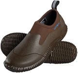 UVSAI Men’s Waterproof Garden Shoes Rain Boots Slip-On Footwear for Gardening Farming Camping Lawn Care Yard Work