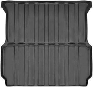 Powerty Truck Bed Liner for 2022 2023 2024 2025 Rivian R1T 5FT Accessories Truck Bed Mat TPE All Weather Cargo Licner Heavy-Duty Cargo Mat Bedliner