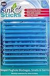 Eco Barn Sink Stick | Plughole Sticks | Drain Unblocker & Sanitation. Sticks for Bathroom & Kitchens, Drain Cleaner & Deodoriser, Prevent Hair Blockages Forming | Pack of 12 Sticks, 1 Year Supply