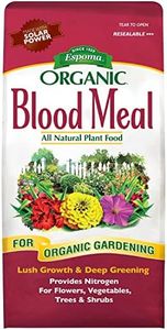 Espoma Organic Blood Meal Fertilizer 12-0-0. All-Natural Plant Food Source of Nitrogen for Organic Gardening. for Flowers, Vegetables, Trees & Shrubs. 3 lb Bag.