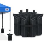 ABCCANOPY Heavy Duty Premium Instant Shelters Gazebo Weight Bags for Pop up Gazebo, Outdoor Patio, Backyard - Set of 4-50lb Capacity per Bag