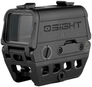 OSIGHT R Enclosed Red Dot Sight, 2&65 MOA Multi-Reticle, T1/T2 Footprint