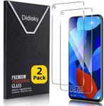 Didisky [2 Pack] Tempered Glass Screen Protector for Huawei Nova 5T, Anti Scratch, 9H Hardness, No Bubbles, High Definition, Case Friendly, Transparent