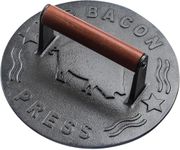 Heavy-Duty Cast Iron Burger Press 8