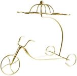 IMUSINICE Metal Wine Rack Hanging Stemware Rack Bikes Creative Wine Rack Iron Wine Rack Wine Cup Drying Stand Countertop Bycicles Bike Wine Rack Sink Drying Rack Liquor Holder Glass Jewelry