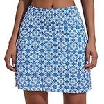 Ekouaer Women's Exercise Travel Hiking Outdoor Walking Skirts Flattering Skort