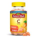 Nature Made Vitamin C Adult Gummies Tangerine, 80 Count