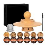 CLUB BOLLYWOOD® Cocktail Smoke Kits Wood Wooden Smoke Set for Home Hiking Outdoor| Kitchen, Dining & Bar | Kitchen Tools & Gadgets | Other Kitchen Tools & Gadgets|1 Cocktail Smoke Tops