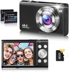 Digital Camera, 4K Vlogging Camera 