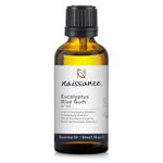 Naissance Eucalyptus Blue Gum (Eucalyptus Globulus) Essential Oil (no. 101) 50ml - Pure, Natural, Vegan, Cruelty-Free and Undiluted