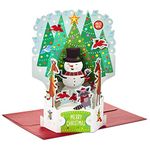 Hallmark Paper Wonder Pop Up Christmas Card with Lights and Music (Plays Rockin' Around The Christmas Tree)