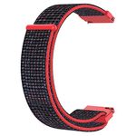 ONE ECHELON Quick Release Watch Band Compatible With Timex Expedition North Tide-Temp-Compass 43mm Nylon Replacement Smart Watch Strap (Orange)