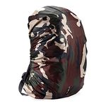 Silfrae Waterproof Rucksack Cover Backpack Rain Cover 30L-100L for Travel Climbing Hiking (Classic Camo, 30L-40L)