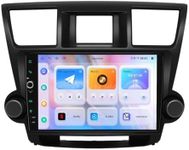 JOYING Car Stereo for Toyota Highlander 2008-2013 Android 12 Head Unit 8GB+128GB 10.1" Car Radio with Wireless CarPlay & Android Auto,Mirror Link,HDMI Output,Bluetooth 5.0,Volume Knob(JY-TZ152N8)