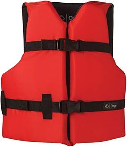 Onyx General Purpose Life Jacket, Youth, Red