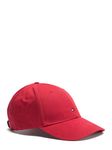 Tommy Hilfiger - Mens Baseball Cap - Cotton Classic Baseball Cap - TH Embroidered Logo - Adjustable Fastening - Men's Baseball Caps - Apple Red