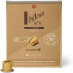 Vittoria Coffee Espresso 100% Arabica Nespresso Compatible Aluminium Capsules. Best Served as an Espresso or Milk - 20 Pack Pods