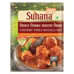 Suhana Chicken Tikka 80g Pouch | Spice Mix | Easy to Cook | Pack of 6