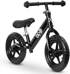 Bixe Balance Bike: Super Lightweight - ONLY 4LBS | Pro Balance Bike for Kids 3, 4, 5, 6 and 7 Year Old - No Pedal Sport Training Bicycle | 12inch Wheel | Toddler Lightweight Bike