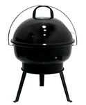 Fabrilla Round Barbeque Folding with Legs with 5 Skewers BBQ Charcoal Grill