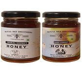 Royal Bee Brothers | Wild Forest Honey | 100% Raw Natural Unprocessed Unheated Honey| Harvested from Deep Forest Region |