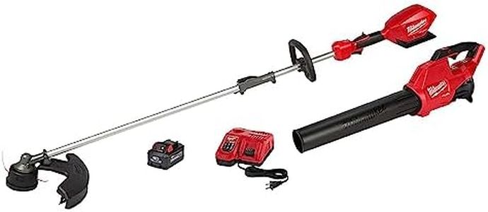 Milwaukee M18 Fuel 18-Volt Lithium-Ion Brushless Cordless Quik-LOK String Trimmer/Blower Combo Kit with Battery & Charger (2-Tool) 3000-21