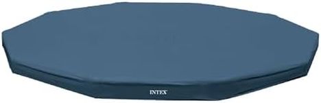 Intex 3.66M X 25cm Round Above Ground Outdoor Pool Protective Debris Cover Set