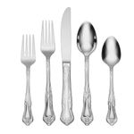 Oneida B333020A Azalea 20-Piece Everyday Flatware Set, Service for 4