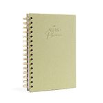 The ADHD Planner - Undated Daily/Weekly Schedule Organizer Journal - Habit Tracker Record Emotions & Mood - Academic Goals - Structure & Focus for Adults (Spiral) (Green)