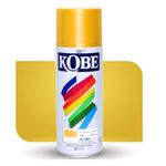 kobe Spray Metallic Pearl Gold Glossy Finish fast dry Acrylic Multipurpose Spray Paint | DIY, Quick Drying Good finish for Metal, Wood, art and craft and Walls 400ml pack of 1