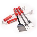 NCAA Ohio State Buckeyes Barbecue Set, Silver,