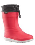 Baffin Unisex-Kid's ICE Castle Rain Boot, red, 1 Youth US Little Kid