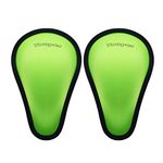 Youper Boys Youth Soft Foam Protective Athletic Cup (Ages 7-12), Kids Sports Cup for Baseball, Football, Lacrosse, Hockey, MMA - 2 Pack (Volt Black)