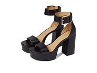 Michael Kors Tara Platform Sandal, Black, 8 UK