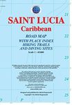 Saint Lucia Street Map With Index 1:45,000