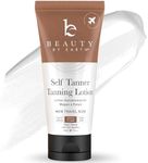 Tanning Lotion Self Tanner - With Natural & Organic Ingredients, Travel Size Self Tanning Lotion, Non Toxic Gradual Tanning Lotion, Sunless Tanning Lotion for Fake Tan for Women & Men, Medium to Dark