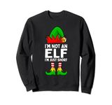 I'm Not An Elf Im Just Short Funny Christmas Matching Family Sweatshirt