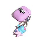 BT21 Official Merchandise - Apple Airpods Figure Silicone Case with Figure Keyring Keychain (MANG)