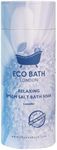 Eco Bath London Relaxing Lavender Epsom Salt Bath Soak – Made in UK | Magnesium Bath Salts with Lavender Essential Oil | Epsom Salts for Relaxation & Calm - 2.2 LB (1kg)