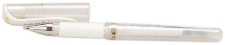 Uniball Gel Impact Rollerball White Pen 1.0Mm